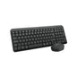 Kit Teclado Mouse Inalámbrico Logitech MK250 Compact, Qwerty Bluetooth Grafito