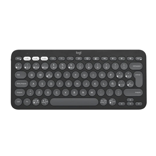 Logitech Pebble Keys 2 K380s Grafito
