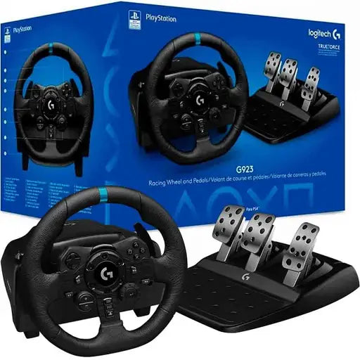 Volante y Pedales Logitech G923 TrueForce para PC y PS4/PS5
